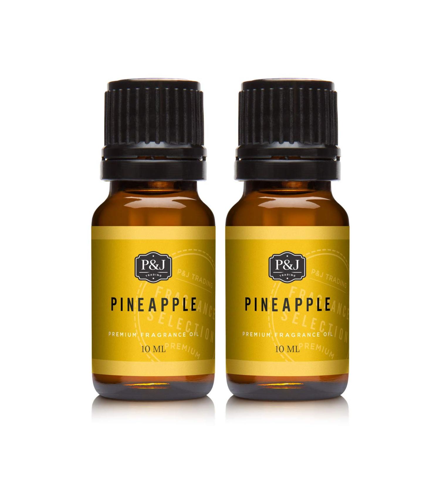 P&J Trading Pineapple Fragrance Oil 10ml 2pk - Perfect for Candle Making Soap and Diffusers | Premium Candle Scents - Buy Online on GoSupps.com