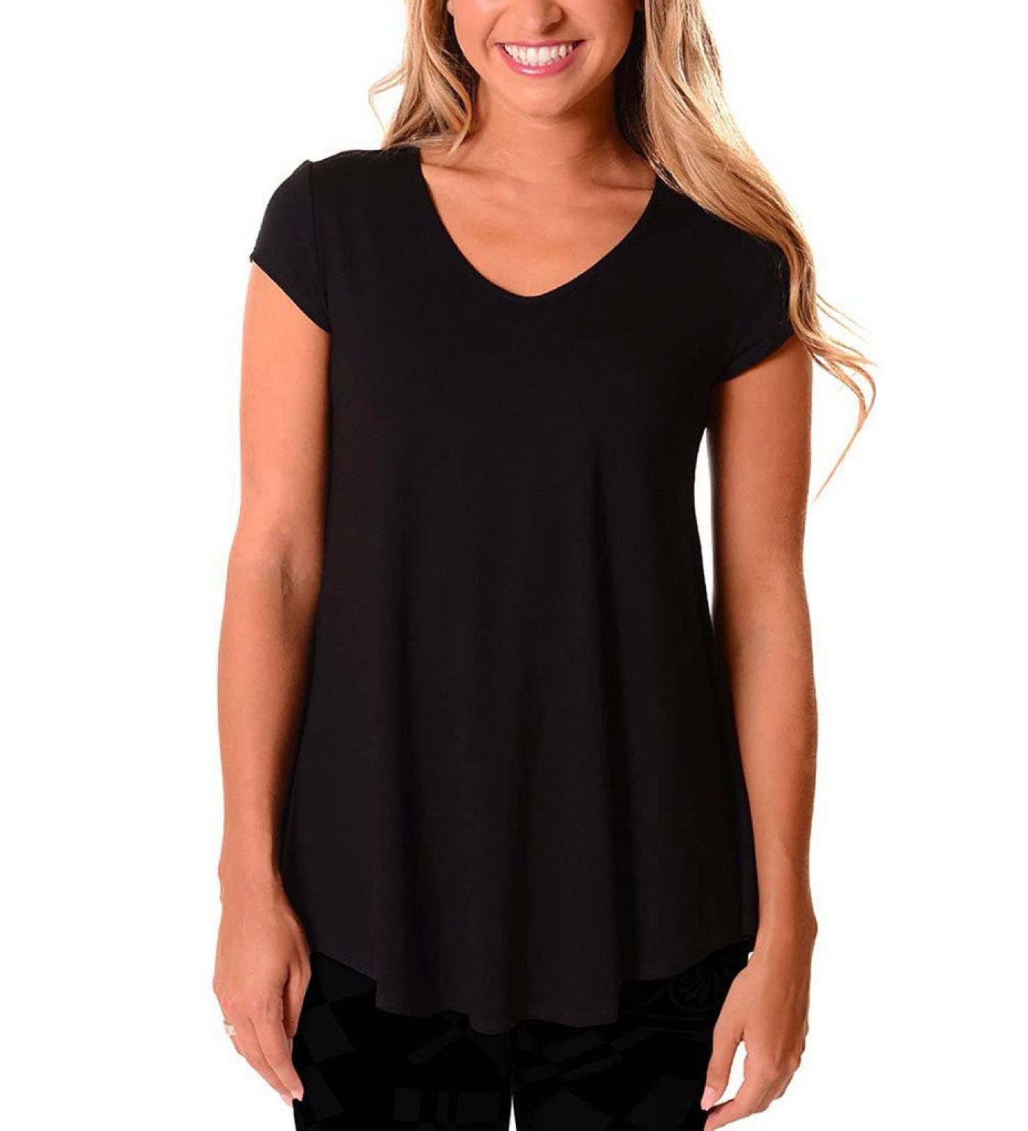 Micosuza Women's Black Rash Guard Swim Shirt with UV Sun Protection Large - Buy Online on GoSupps.com