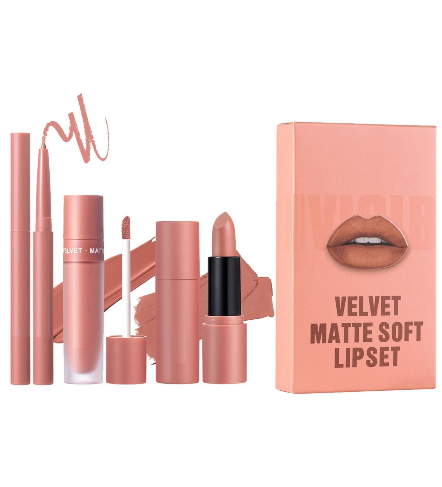  G n rique Lip Liner Lipstick Set Lip Gloss Pencil Liner Long-Lasting Lip Liners Lip Color Liner Set Velvet Lipstick Set Natural Lip Makeup 3X Lip Liner Set Moisturizing Lip Gloss Creamy Lip Pencil Perf - Buy Online on GoSupps.com