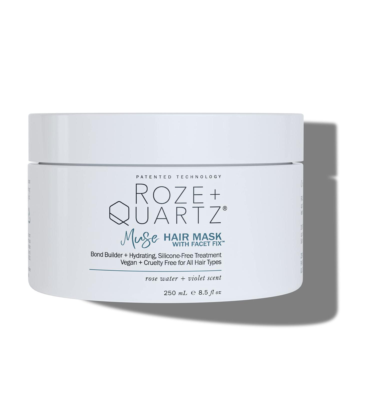 Roze + Quartz Muse Hair Mask with Facet Fix Bond Builder - 8.5 oz for All Hair Types - Buy Online on GoSupps.com