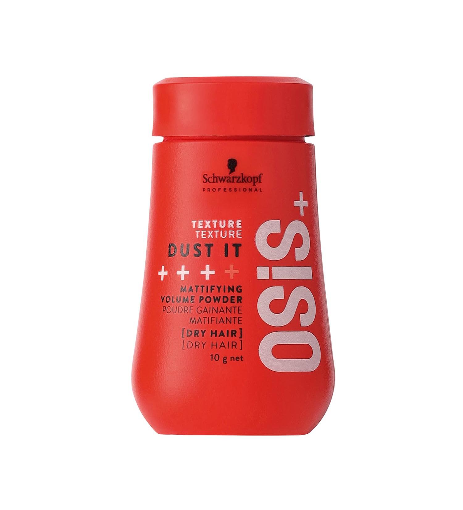 Schwarzkopf Professional OSiS Dust It Mattifying Hair Powder Texturizing Instant Volume Root Lifting Dry Hair Strong Hold 10g - Buy Online on GoSupps.com