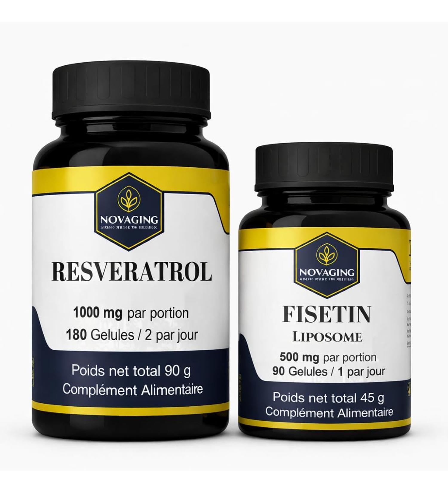 Synergie Long vit Cellulaire Pack Duo M tabolisme & Mitochondries R sveratrol + Fisetin. Test Sans additifs OGM ni Allerg nes. - Buy Online on GoSupps.com