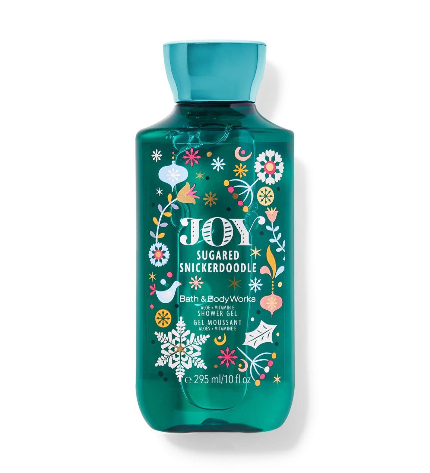 Bath and Body Works Joy Sugared Snickerdoodle Shower Gel Body Wash 10 Ounce Ale Vitamin E