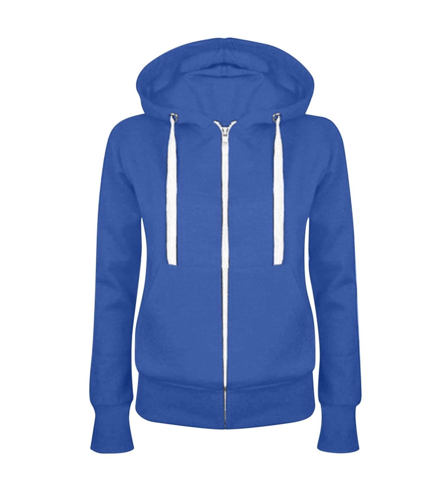 oelaio Womens Tunic Sweatshirt Hoodie Sweatshirt Sweatshirt Kids Sweatshirt of Sweatshirt of Sweatshirt Workout Blue Medium - Buy Online on GoSupps.com