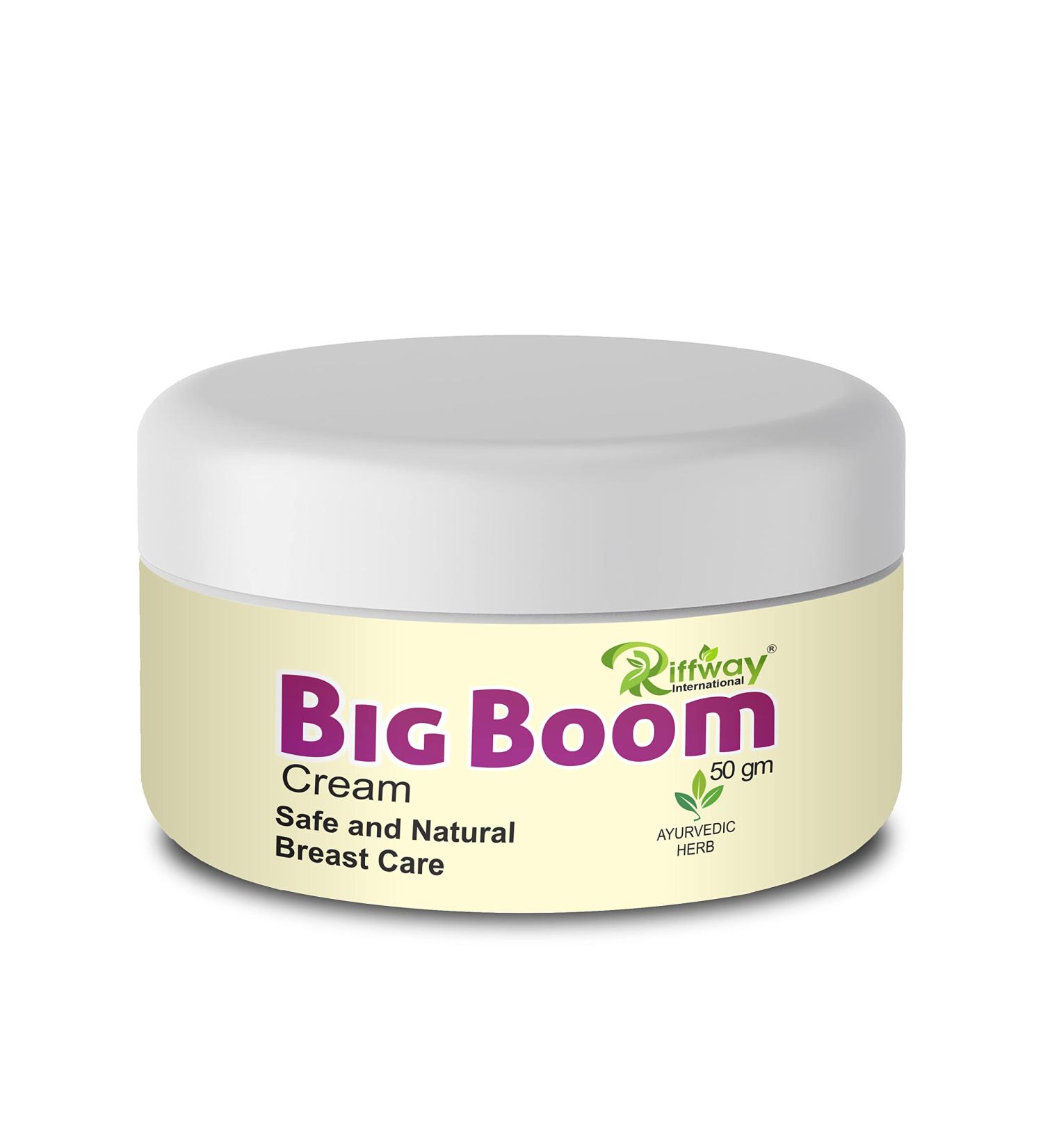 Riffway Big Boom Organic Chest Cream - 50GM - Buy Online on GoSupps.com