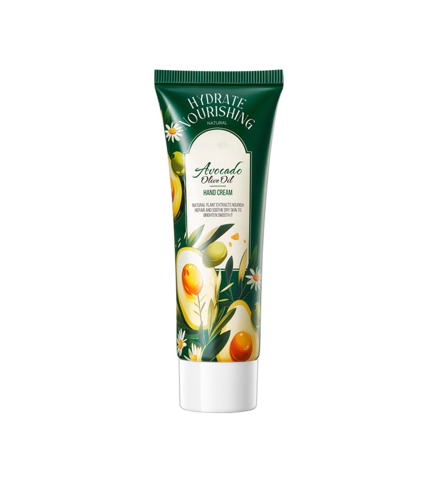 Hand Cream Intense Repair Mini Hand Cream Dry Hand Cream Repair Hand Cream Hand Cream Avocado Hand Cream Camellia (80 ml Avocado) - Buy Online on GoSupps.com
