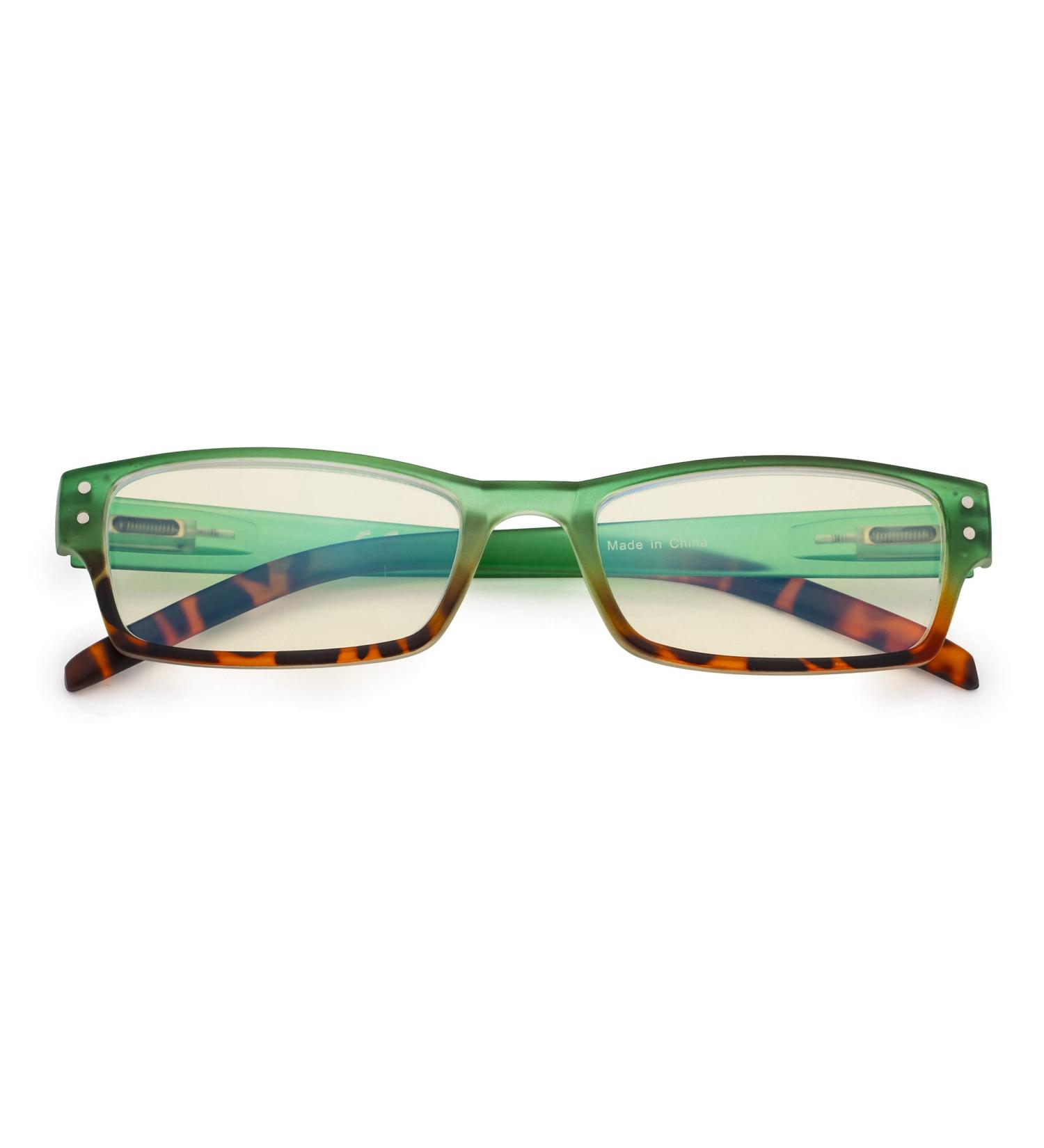 CessBlu Ladies Blue Light Filter Glasses | Anti-UV Reader Eyeglasses for Women | Green 2.5x Screen Protection - Buy Online on GoSupps.com