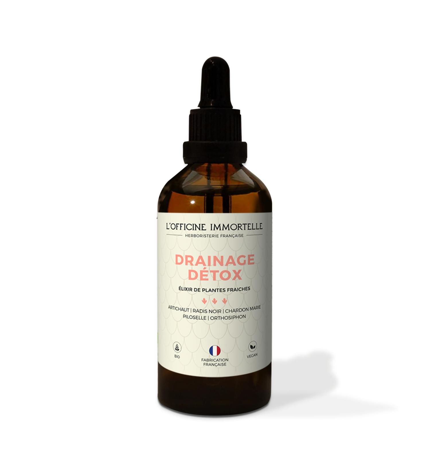 ORGANIC DETOX DRAINAGE ELIXIR | DEPURATIVE | DRAINING | DIURETIC | DELIVER DETOXIFY | BILIARY BLADDER CLEANING | BLACK RADISH  - Buy Online on GoSupps.com