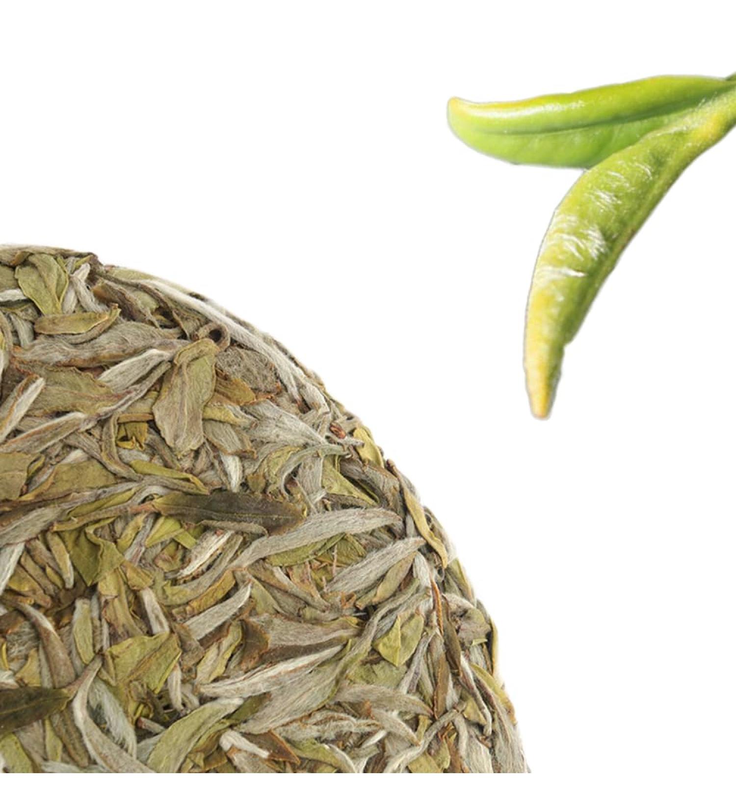 Th blanc alpin s ch au soleil g teau au th blanc Fuding th 300g - Buy Online on GoSupps.com