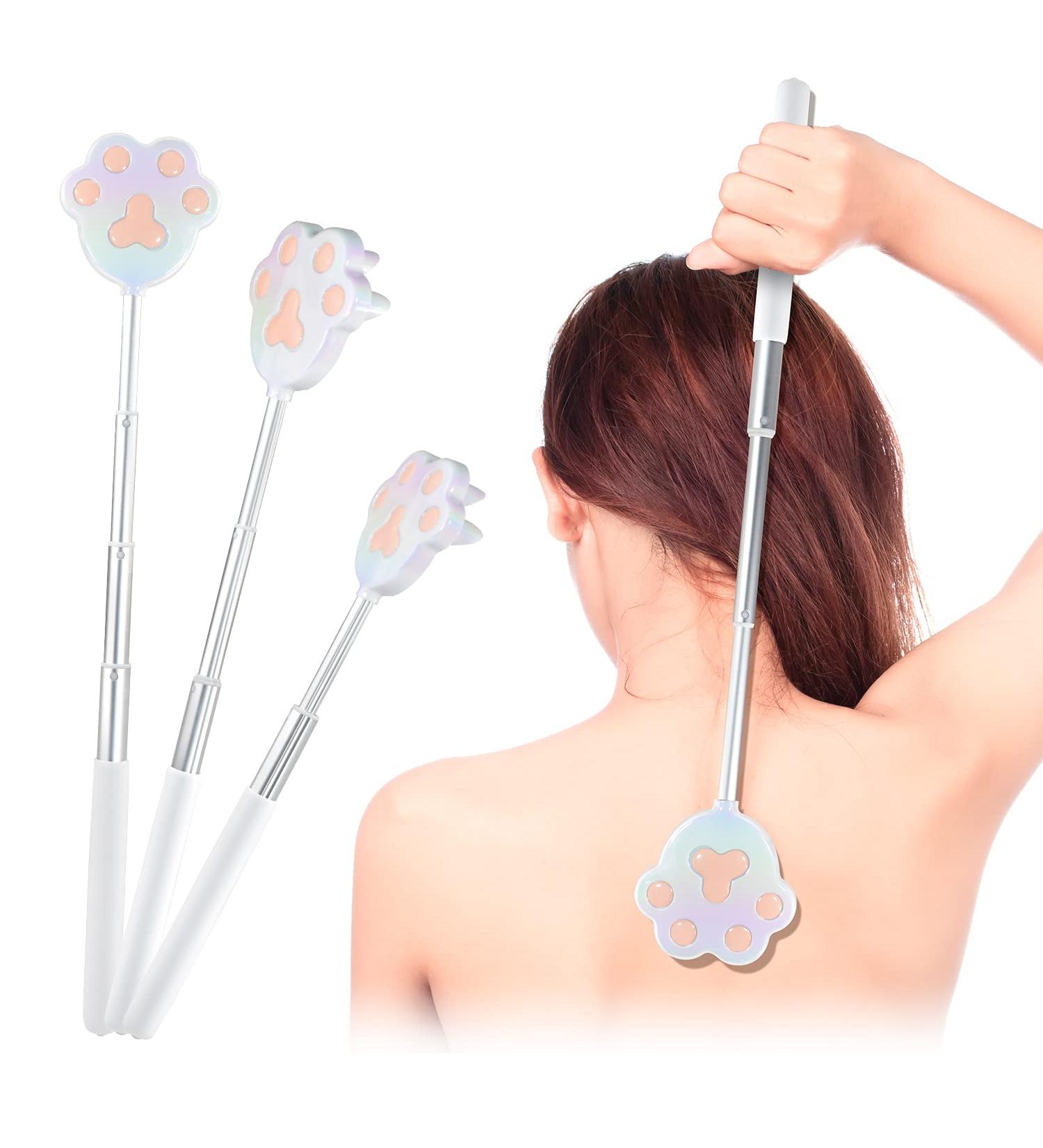 Nurender Cat Paw Back Scratcher - Extendable Metal Telescopic, 27 Long Handle for Itch Relief - Gift for Men and Women (Colorful) - Buy Online on GoSupps.com