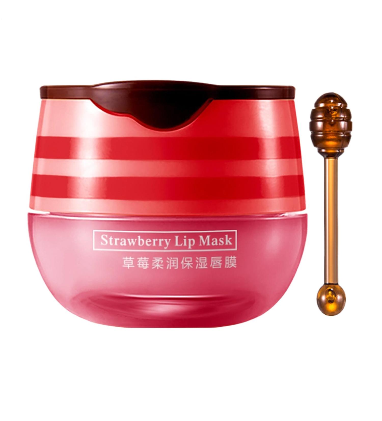 Honey Lip Balm - Overnight Lip Moisturizer | Reduces Lip Wrinkles | Soothing Nourishing Protection for Women and Men Day and Night Care - Buy Online on GoSupps.com