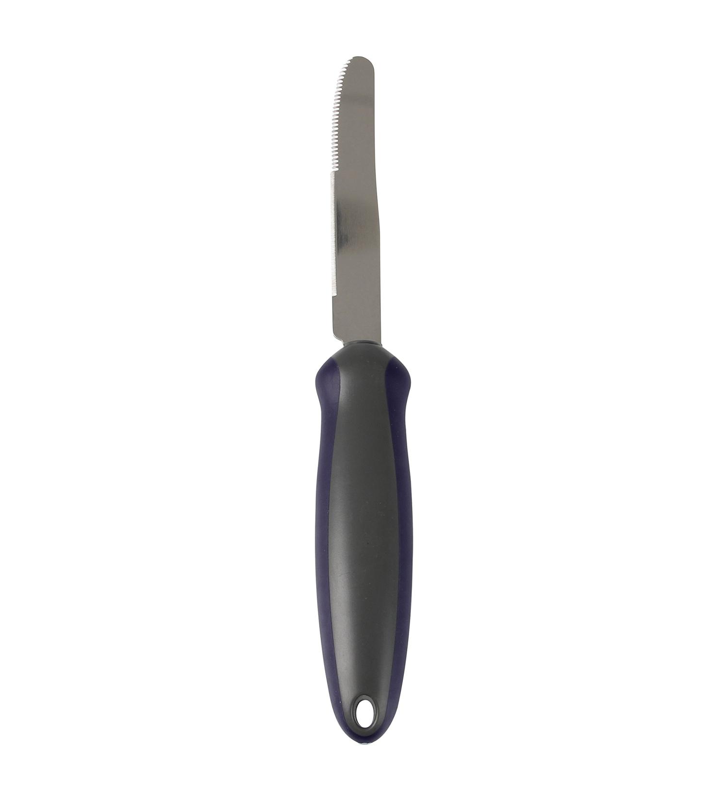 Homecraft Newstead Cutlery Weighted Knife (Eligible for VAT relief in the UK) Adaptive Dining Aid Utensil for Elderly Disabled Parkinson's Disease & Arthritis Eat Easier Non-Slip Grip Fork spoon teaspoon set Weighted Knife Single