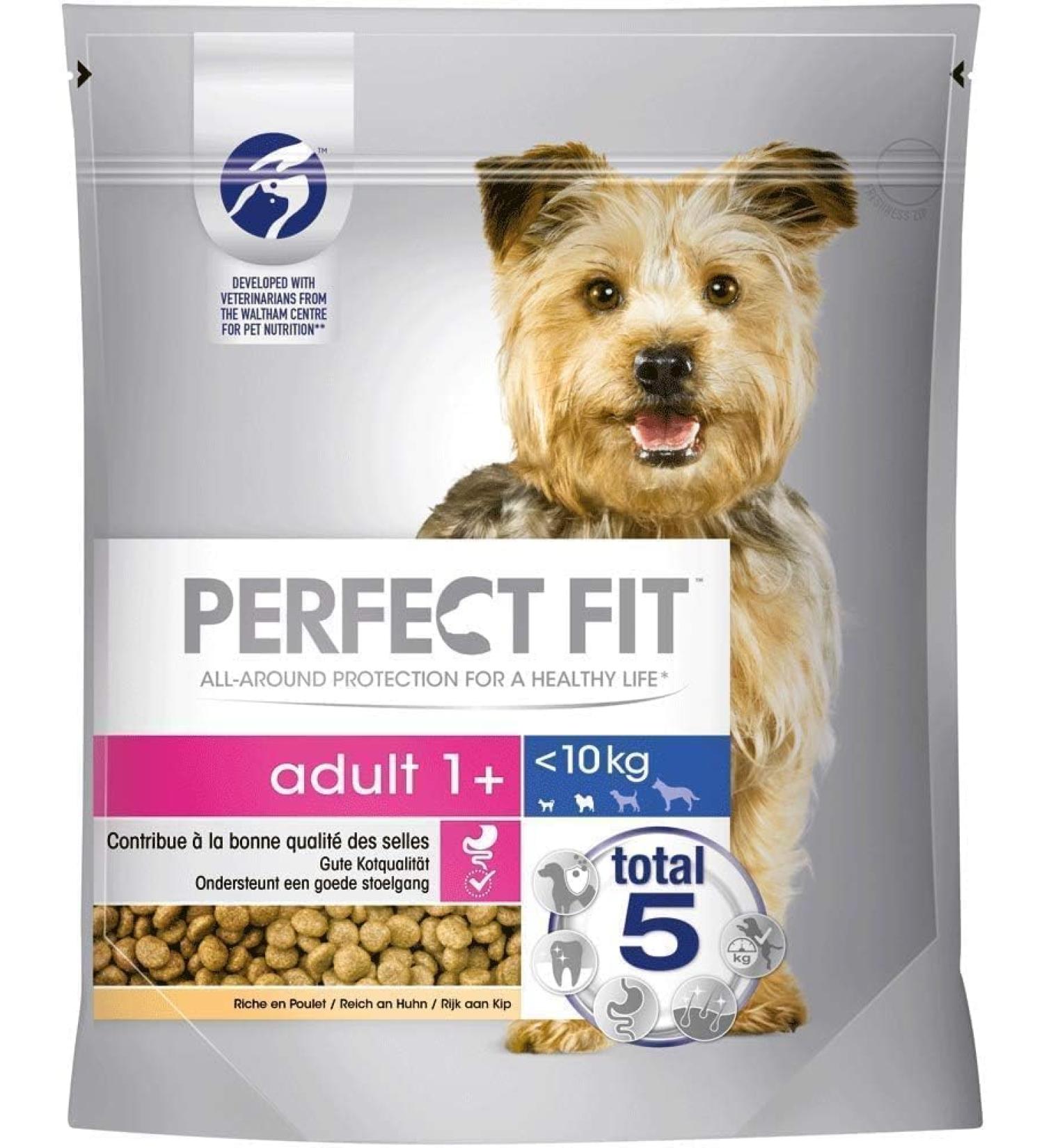 Adult 1+ Dog Food Dry food for small dogs ( 10 kg) 825 g rich in chicken to support vitality - Buy Online on GoSupps.com