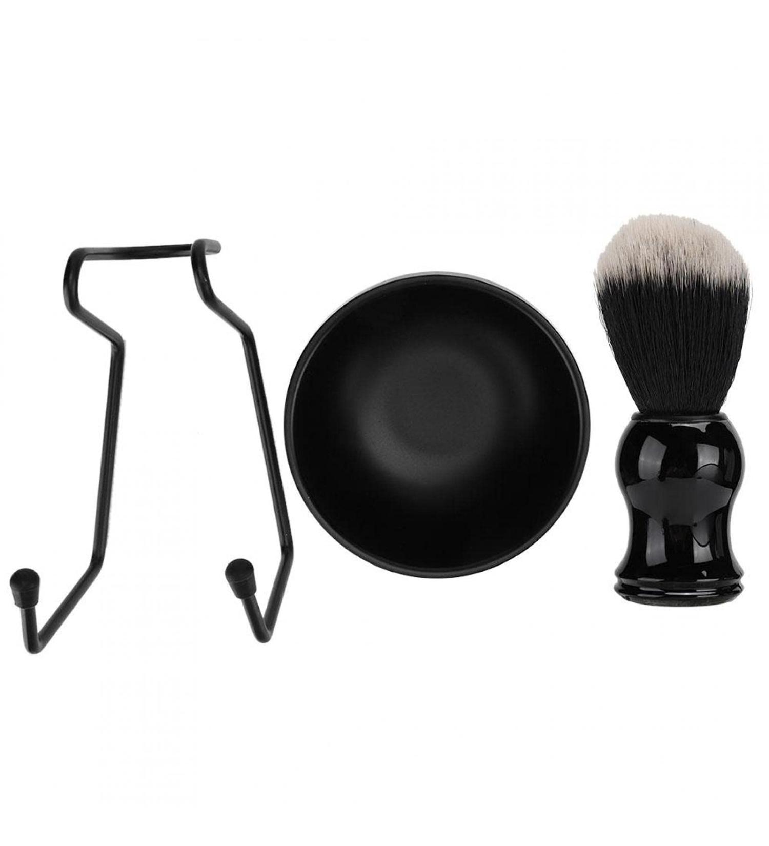 Premium Stainless Steel Shaving Set - Complete Kit with Bluebeard Shaving Soap & Hair Shaving Tools for Wet Shave - Perfect for Beards & Mustaches - International Shipping Available - Buy Online on GoSupps.com