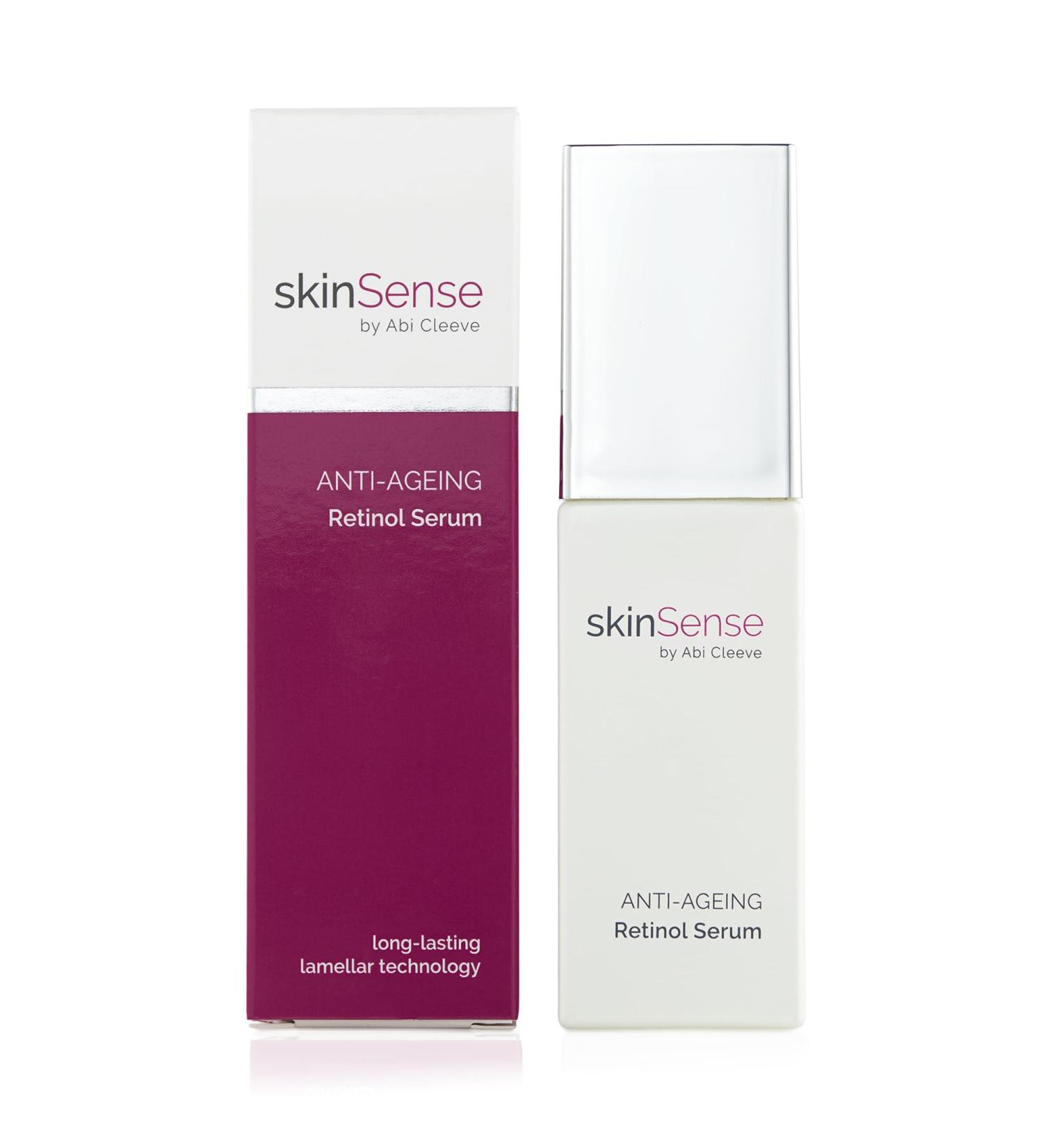 SkinSense Anti-Ageing 0.3% Retinol Serum 30ml Youth Serum Anti Wrinkle Cream Skin Repair Treatment - Buy Online on GoSupps.com