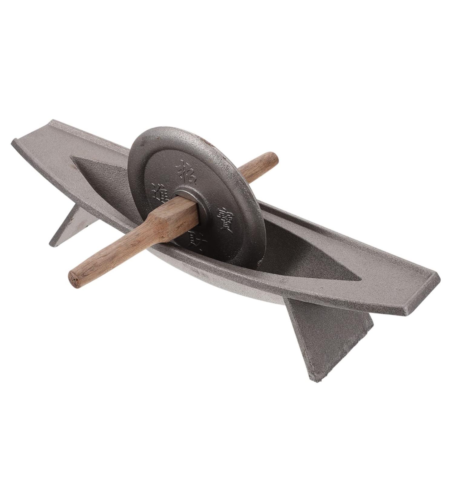 LALAFINA 1pc Iron Medicine Roller Clinic Grinding Tool Drugstore Manual Rubbing Tool Rug Roller Carpet - Buy Online on GoSupps.com