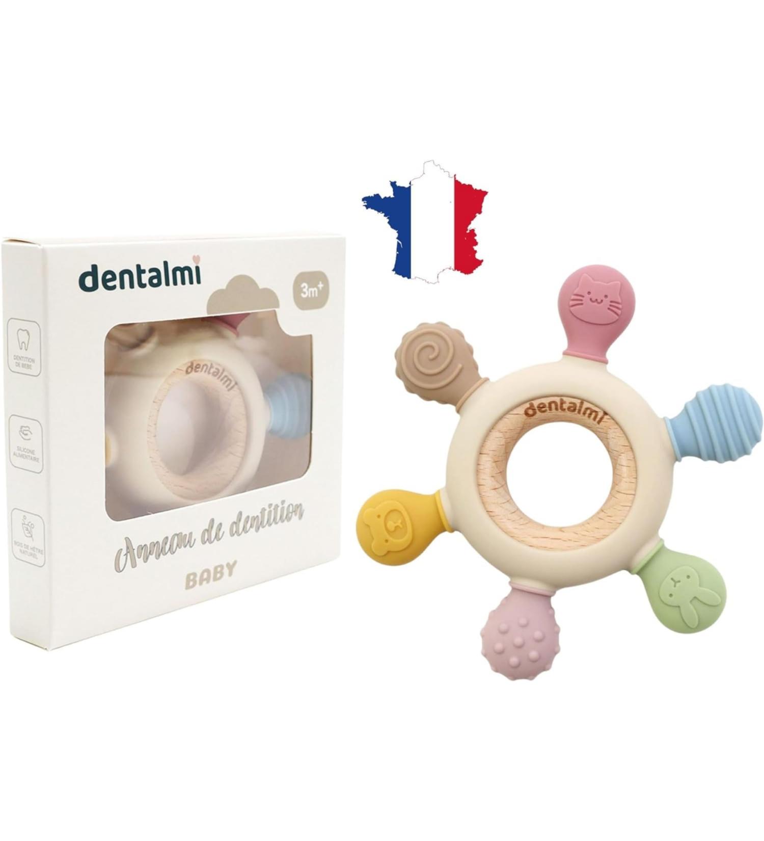 Silicone Bite Ring for Babies | BPA-Free Teething & Cooling Dental Aid | Perfect for 3+ Months - Buy Online on GoSupps.com