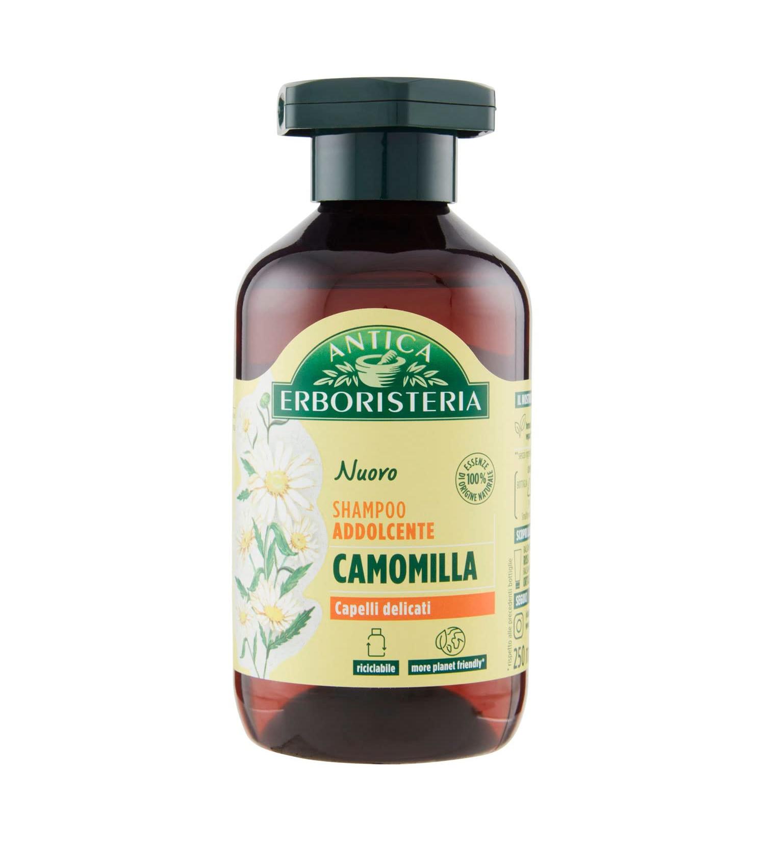 Buy Addolcente Camomilla Shampoo 250ml - Soothing Chamomile Hair Care | International Shipping Available - Buy Online on GoSupps.com