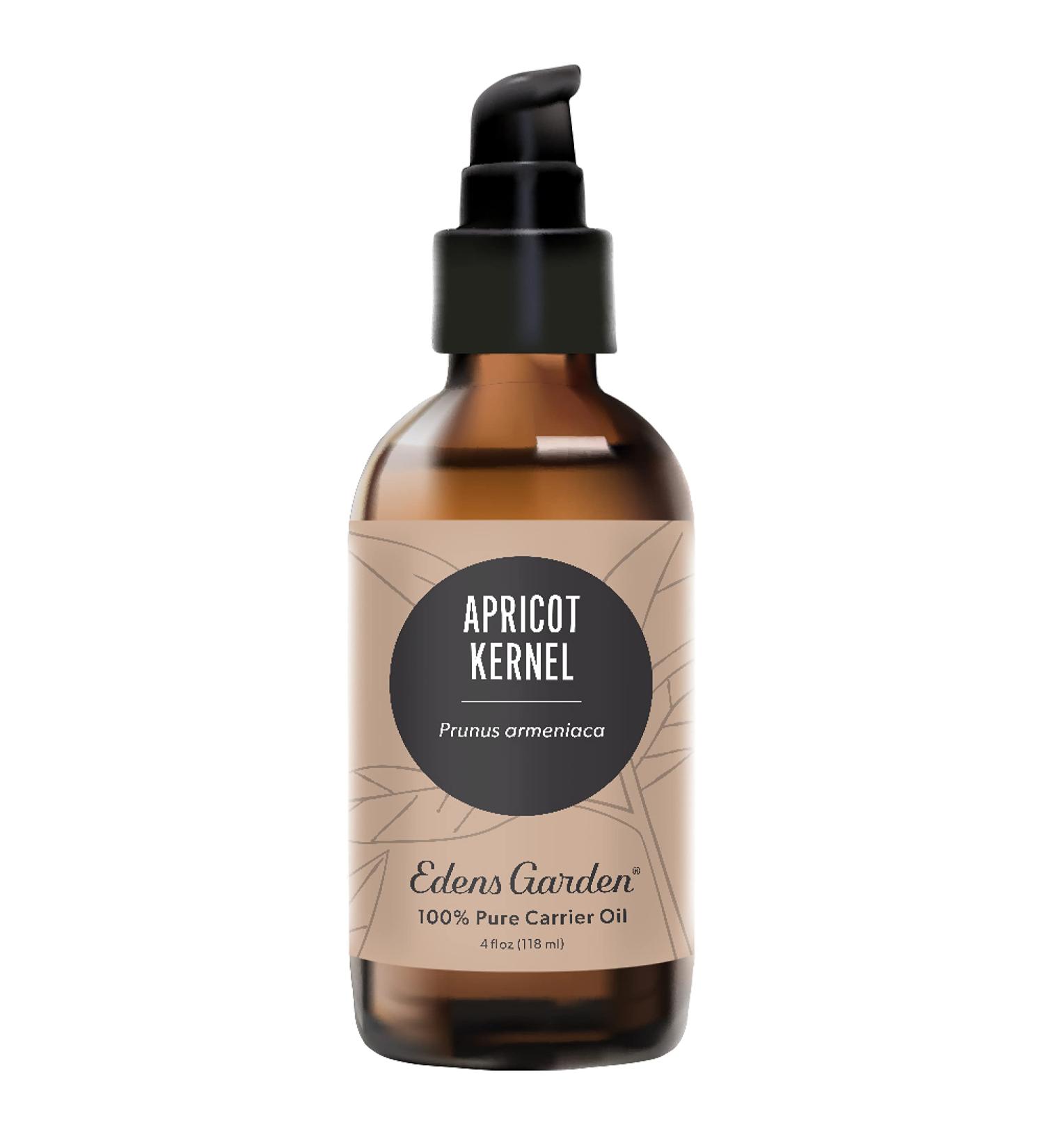 Edens Garden Apricot Kernel Carrier Oil- 100% Pure Premium Cold Pressed Natural Moisturizer for Face Skin Hair Lips & Nails Diluting Essential Oils- Antioxidant & Vitamin E Rich 118 ml (4 fl oz) - Buy Online on GoSupps.com