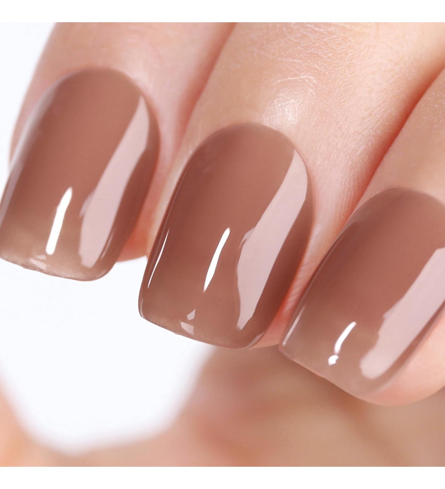 Ozzeal Jelly Gel Nail Polish 15ML Coffee Brown Jelly Nail Polish Gel Natural Translucent Sheer Spring Summer Nail Gel Polish Soak off UV LED Light for Nail Art DIY Manicure Jelly-coffee Brown - Buy Online on GoSupps.com