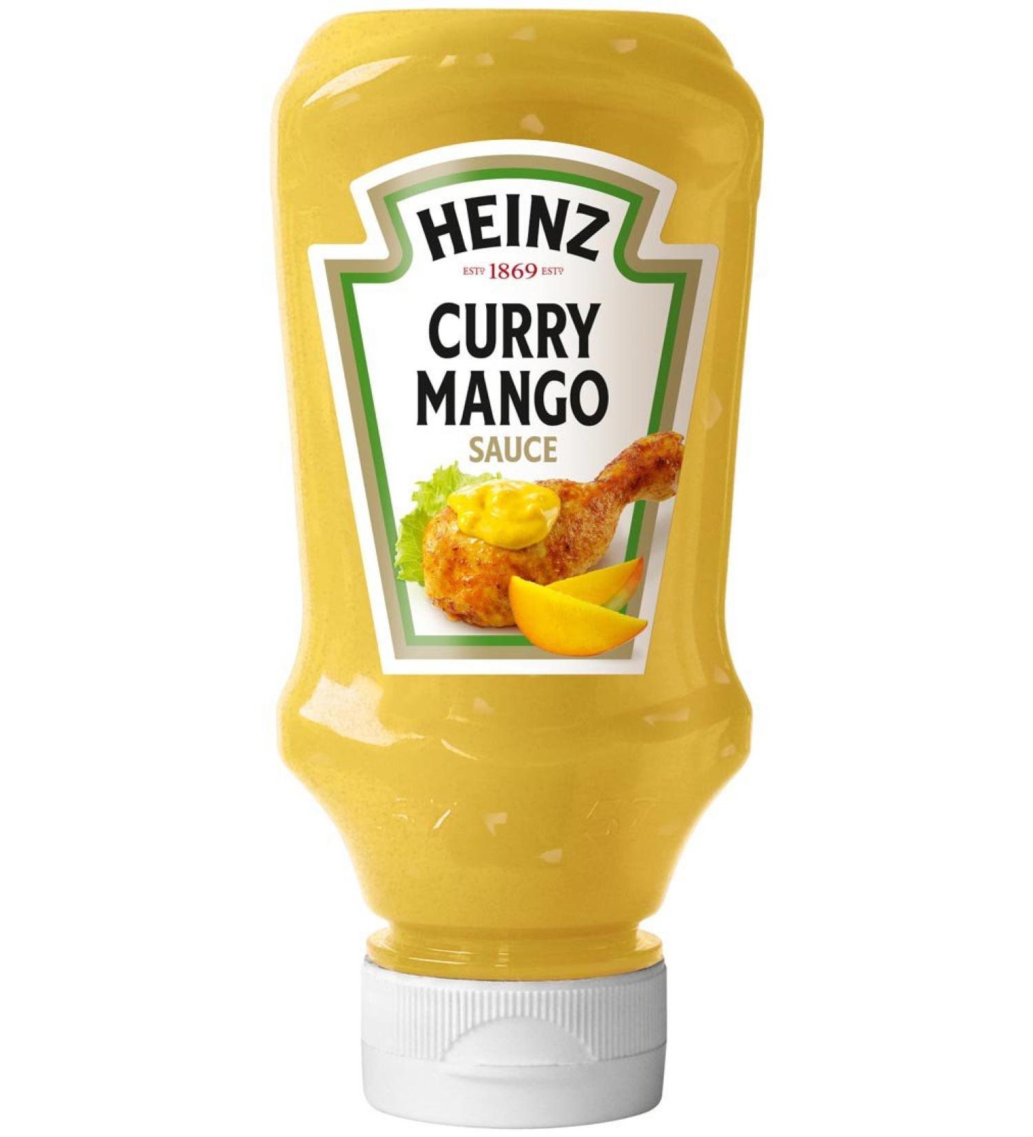 Sauce Heinz mangue et au cari - 220ml Barbecue 200 ml (Lot de 1)