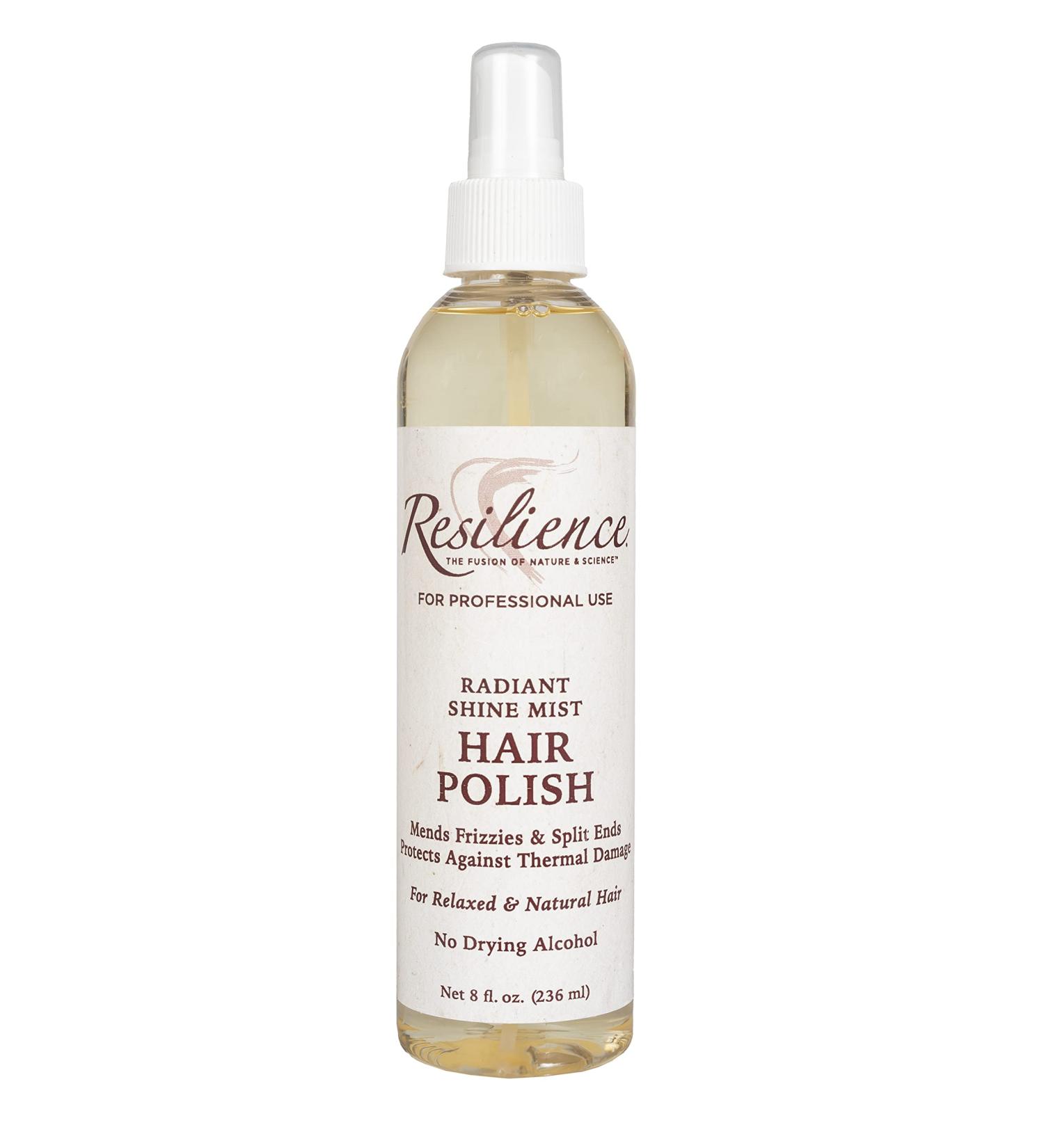 Gold Banner Beauty RESILIENCE Hair Polish 8oz Premium Thermal Straightening Spray for Heat Protection & Smooth Finishing - Buy Online on GoSupps.com
