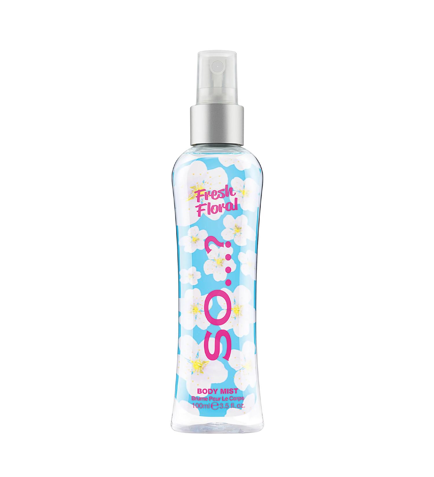 Fresh Floral Body Mist by So... - Perfume for Women - Ideal Gifts for Women - Body Spray for Women with Citrus Green Notes and Freesia - 3.5 oz - Buy Online on GoSupps.com