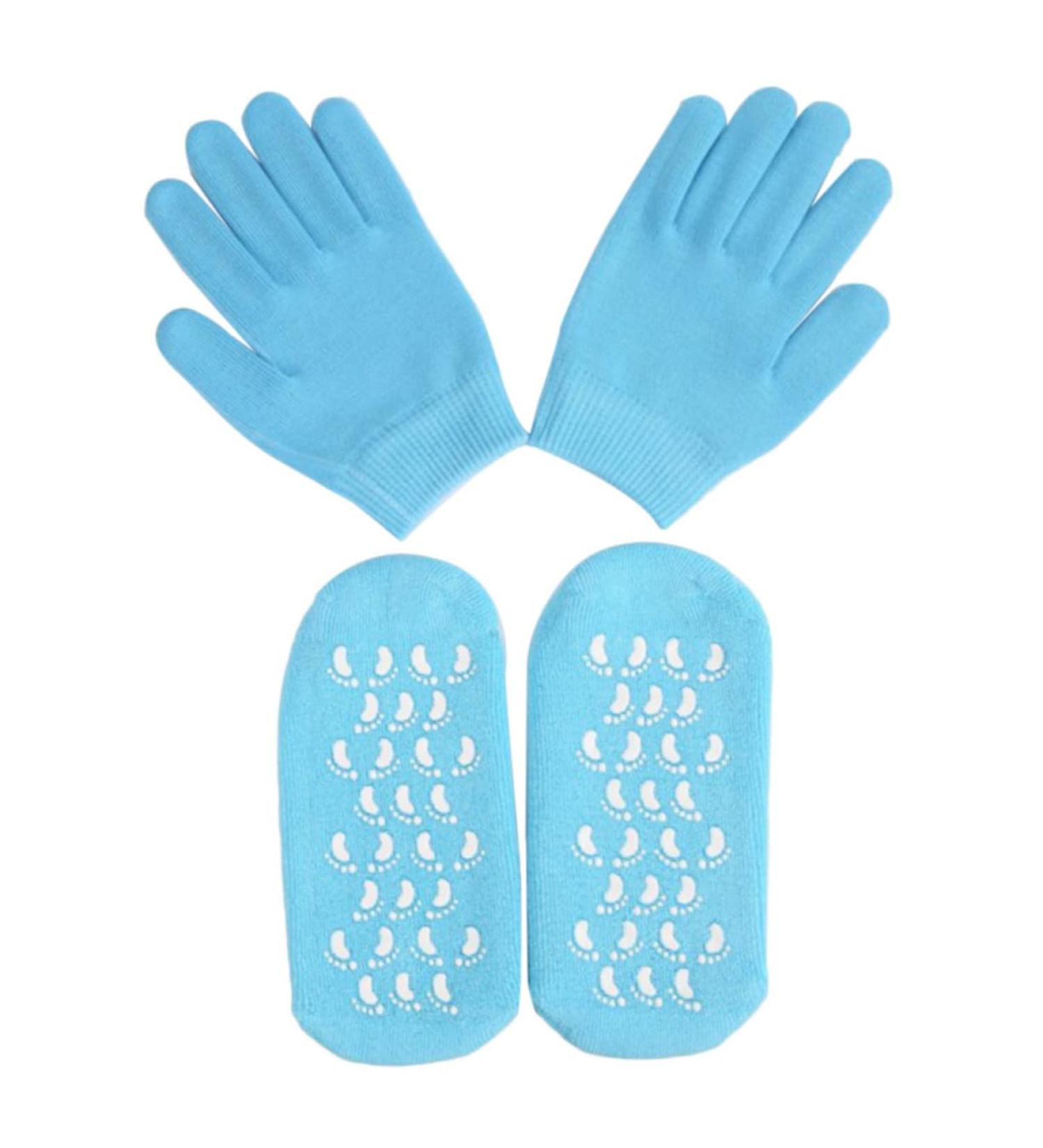 Mikinona Moisture Socks Gloves Socks for Heels Socks for Women Silicone Gel Womens Socks Hosiery Cracked Feet Socks Ladies Socks Foot Heel Protector Cracked Heel Socks Dry Spa - Buy Online on GoSupps.com