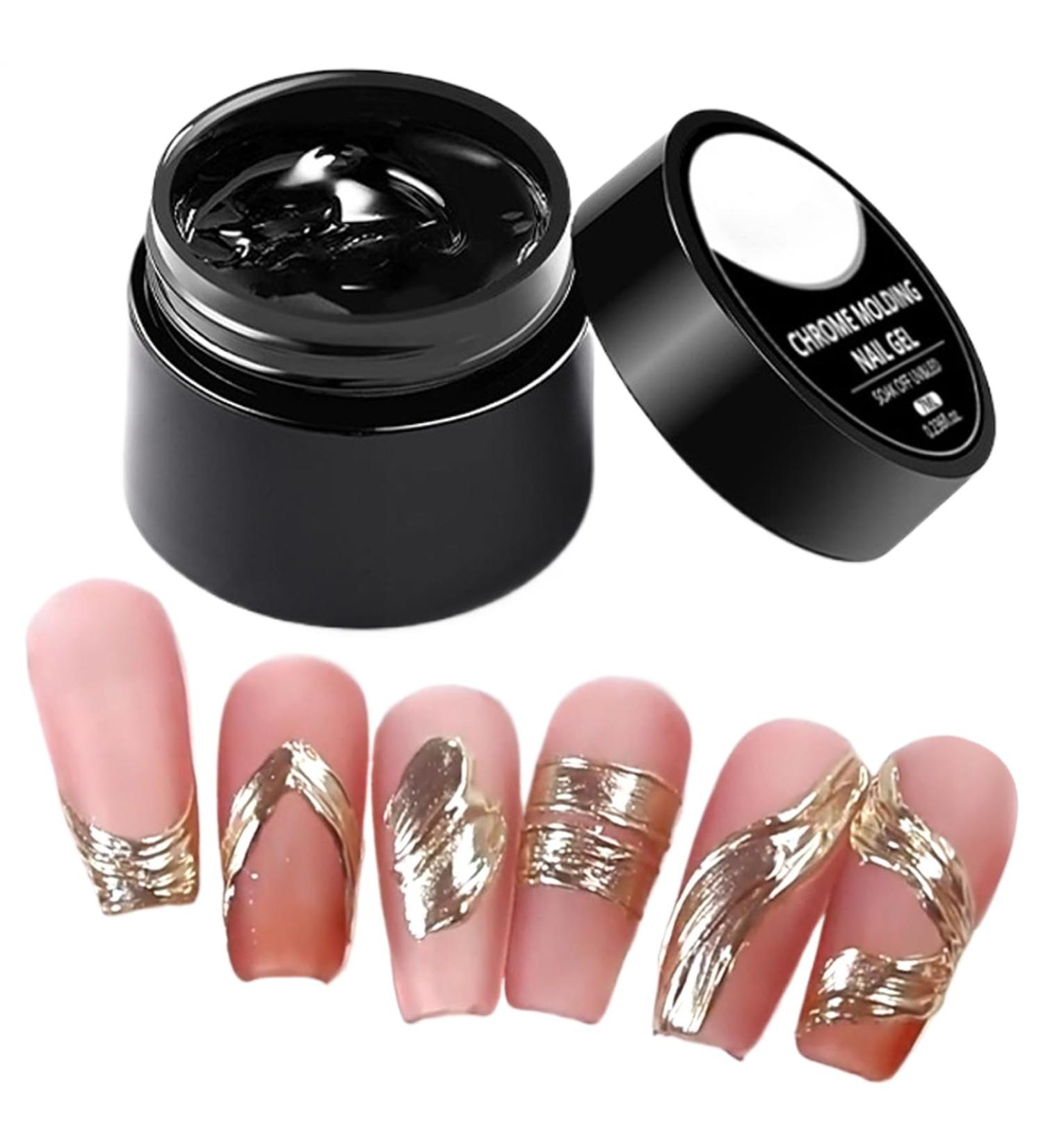 Generisch 3D LED/UV Solid Nail Sculpting Gel - Non-Adhesive Nail Sculpting Glue - Manicure Accessory for Home On-the-Go and Travel - Buy Online on GoSupps.com