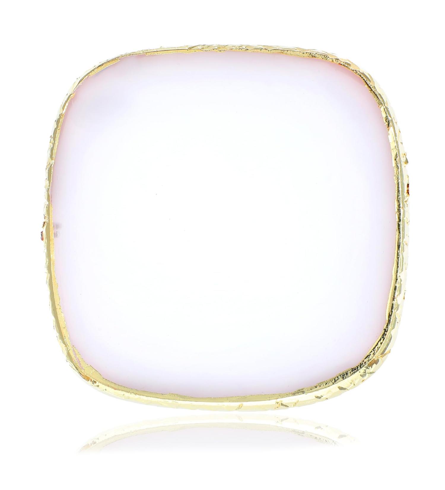  APLZGMG Resin nail polish mixing palette - Gold rim - Nail polish color mixing palette - DIY display board for gel nail makeup - Palette (square) - Buy Online on GoSupps.com