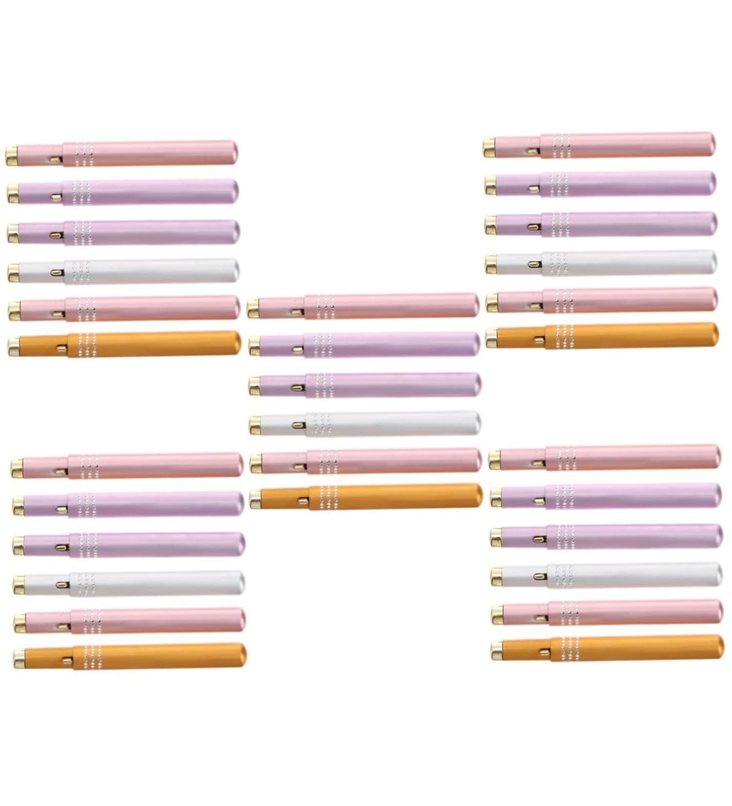 30 Pcs Retractable Lip Brushes - Multifunctional Professional Lipstick Applicator & Exfoliator Makeup Tools - Buy Online on GoSupps.com