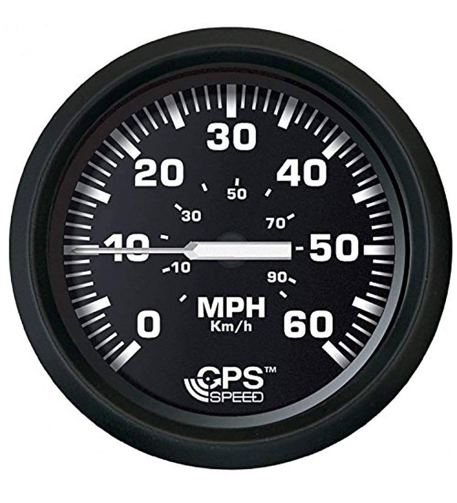 FARIA BEEDE 32816 Euro Speedometer GPS (60 MPH) Studded - 4, Black