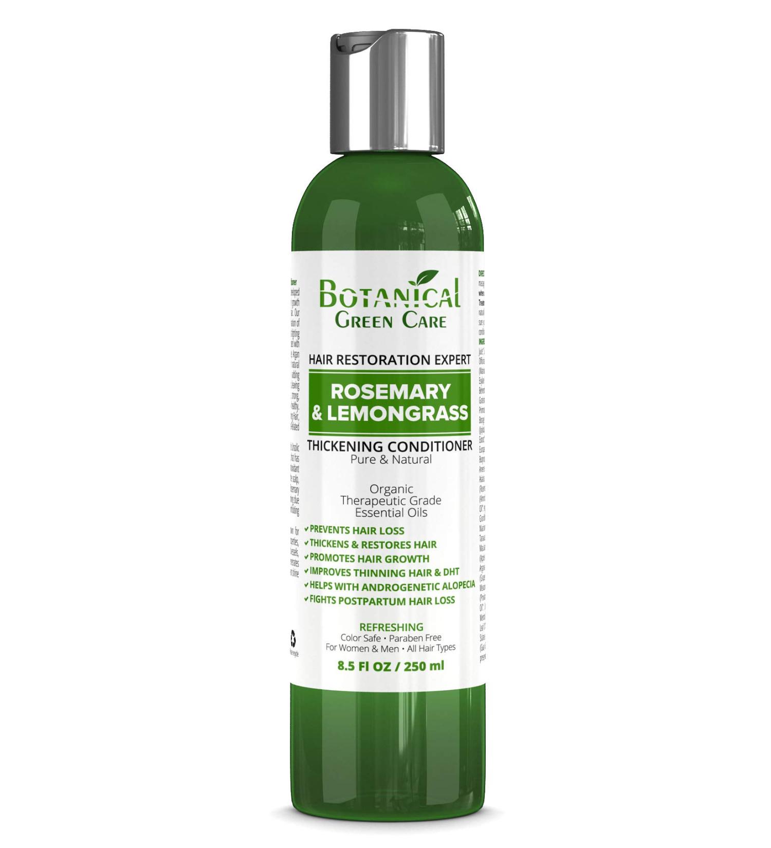 Alopecia Prevention Conditioner with Rosemary & Lemongrass - DHT Blocker, Doctor Developed - 2018 Formula - Buy Online on GoSupps.com
