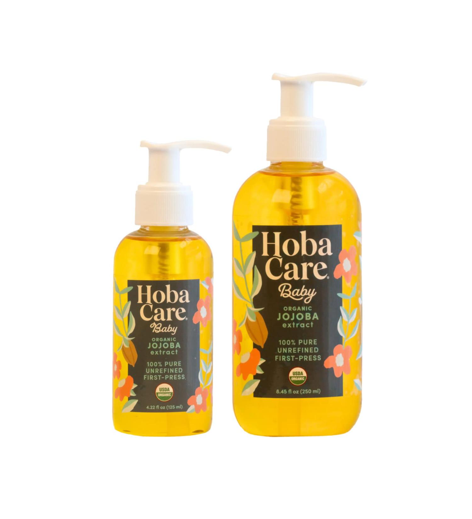 Organic Baby Jojoba Oil - 100% Pure Unrefined Cold Pressed Skin & Scalp Moisturizer - Natural Hair Oil for Women, Kids & Babies - 8.45oz + 4.22oz - Buy Online on GoSupps.com