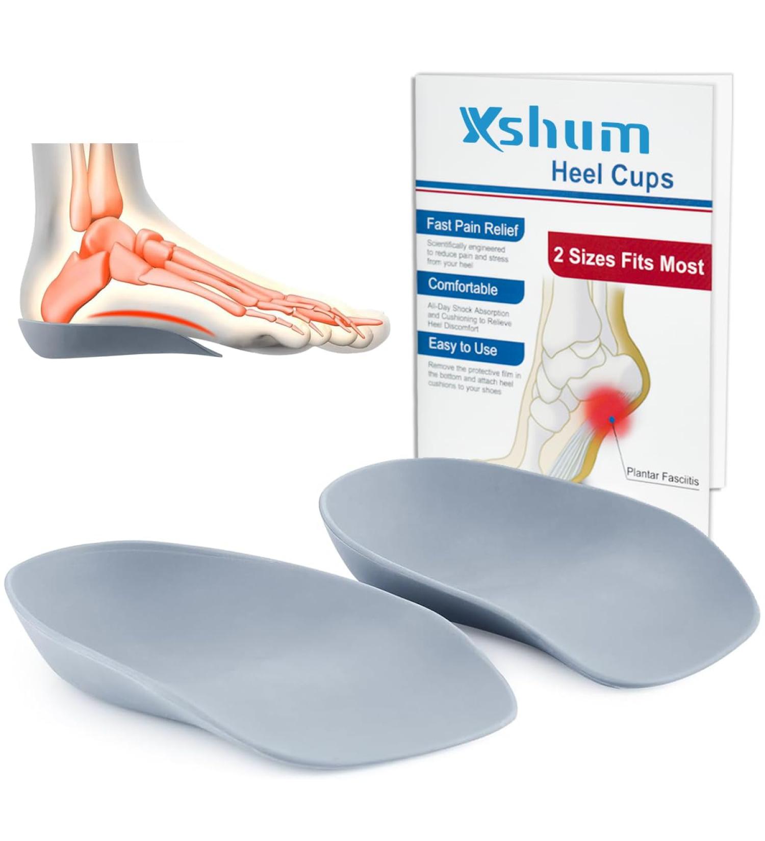 Plantar Fasciitis Insoles & Heel Cups - Relief for Heel Pain & Support for Men & Women | International Shipping - Buy Online on GoSupps.com