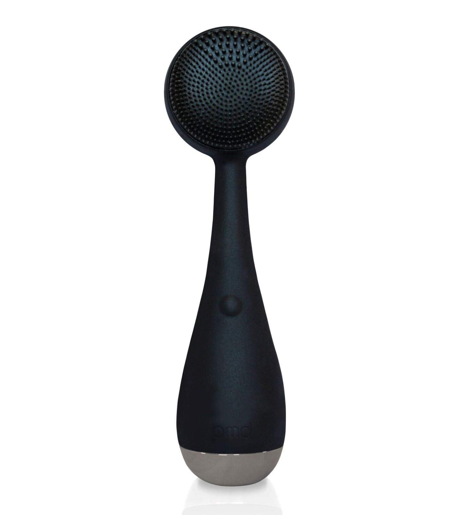 PMD Clean - Smart Face Cleaning Device | Waterproof SonicGlow Brush & Anti-Aging Massager | Lift Firm & Tone Skin - Black - Buy Online on GoSupps.com