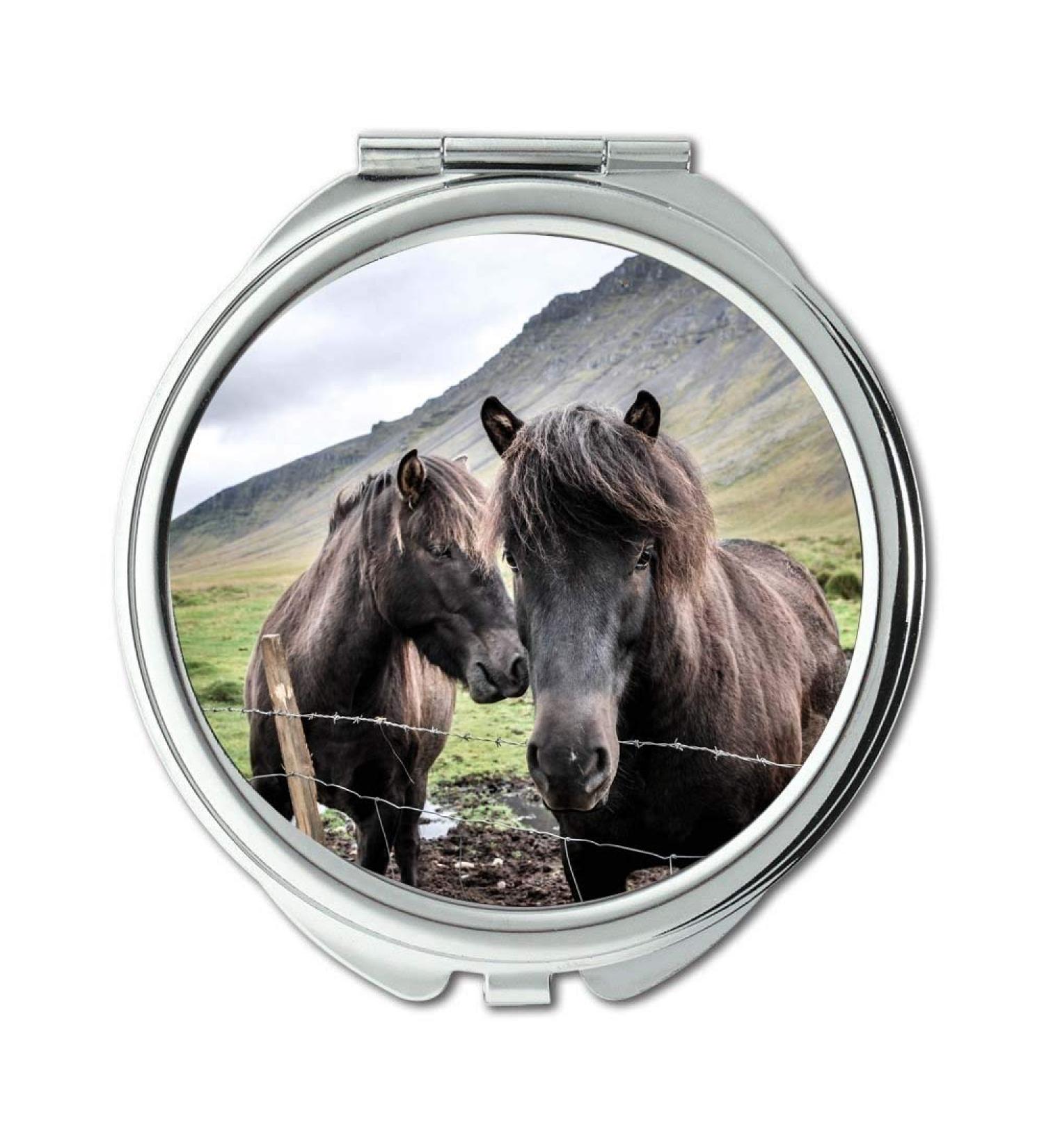 Mirror Travel Mirror agriculture animals barb wires pocket mirror portable mirror - Buy Online on GoSupps.com