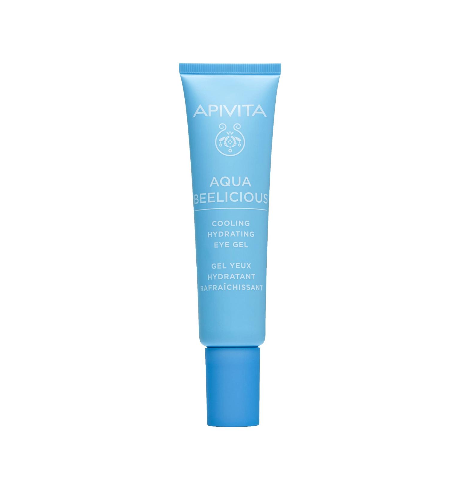Buy Apivita Cooling Hydrating Eye Gel - Soothing & Moisturizing for Tired Eyes | International Shipping - Buy Online on GoSupps.com