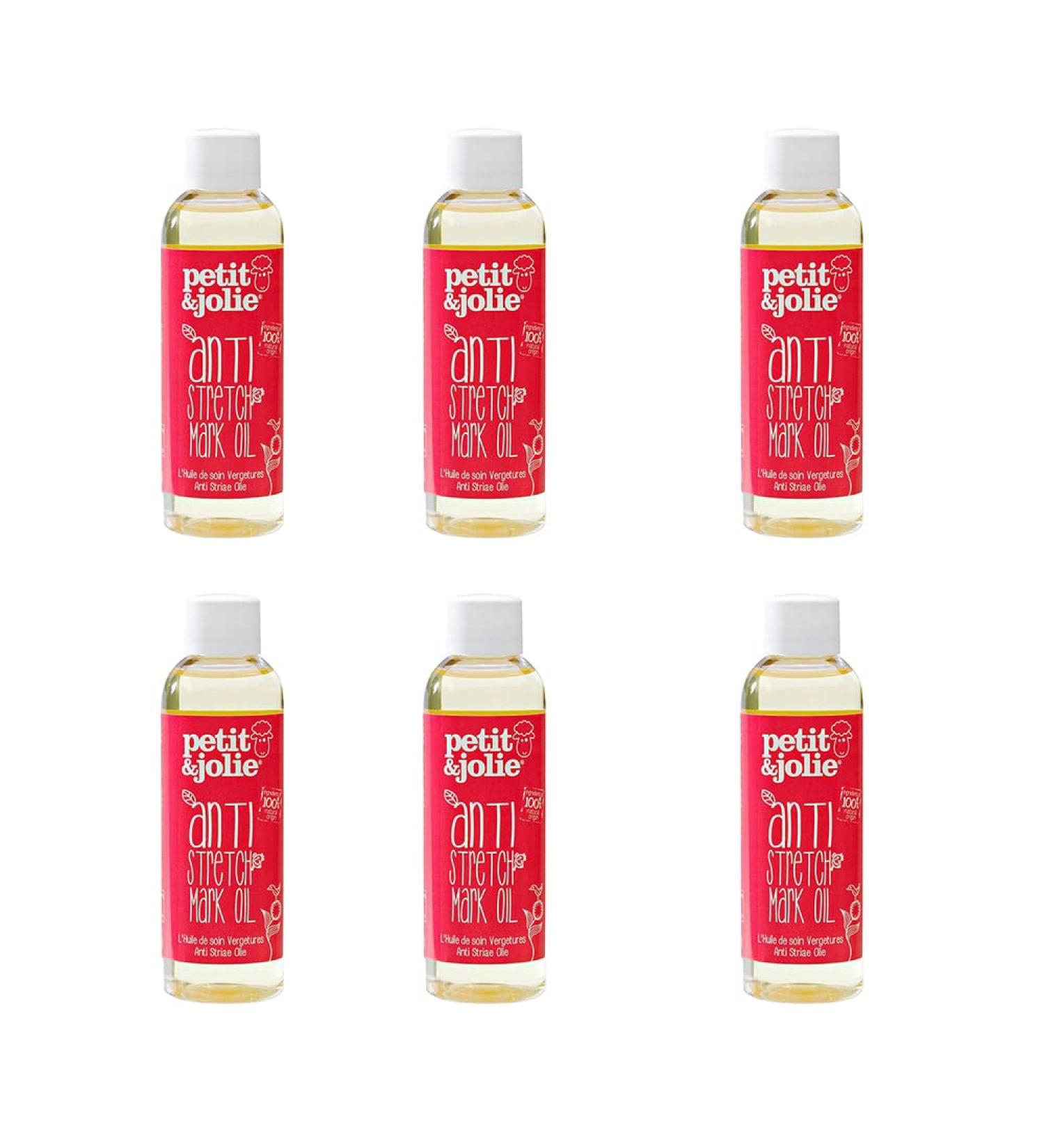 Petit&Jolie Anti-Stretch Mark Oil. Petit&Jolie Anti-Stretch Mark Oil has been formulated to help maintain skin elasticity and reduce the appearance of stretch marks. - Buy Online on GoSupps.com