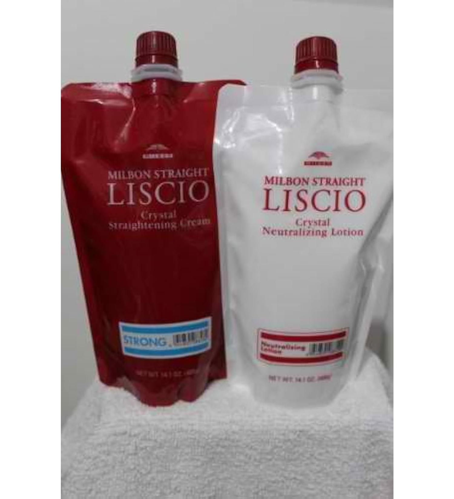 LISCIO Crystal Cream Straighteners & Neutralizer - Strong | International Shipping Available - Buy Online on GoSupps.com