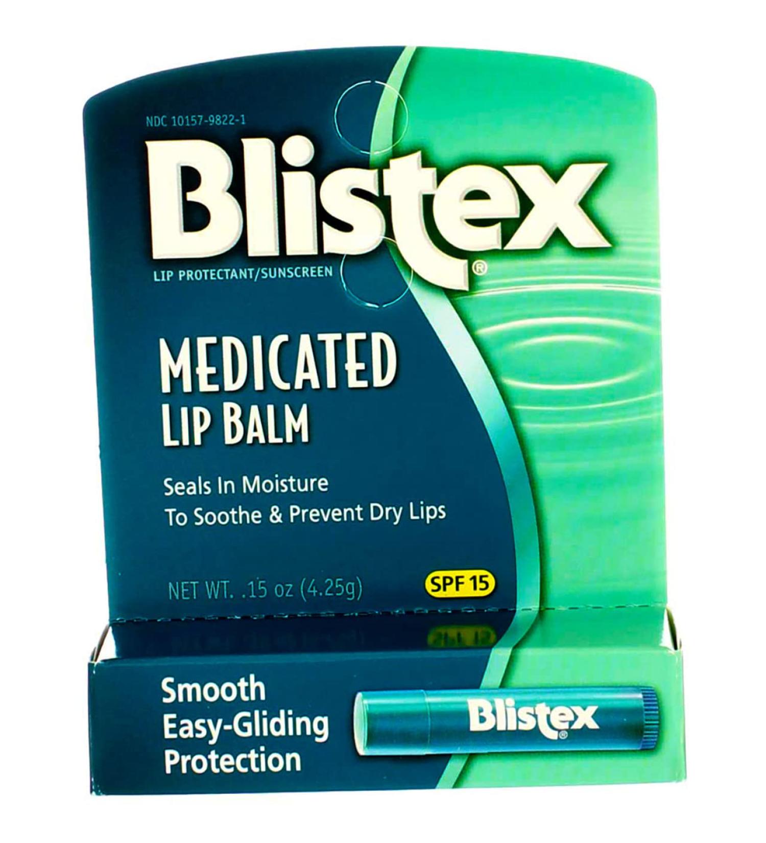 Blistex Medicated Stick 0.15 oz - Soothing Relief for Dry Lips | International Shipping Available - Buy Online on GoSupps.com