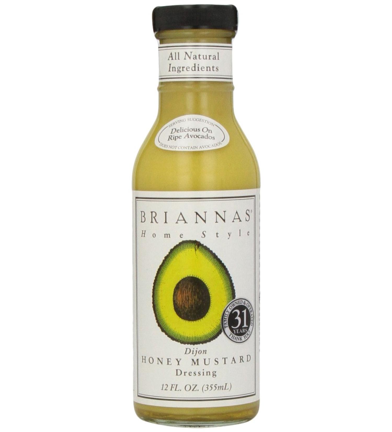 Brianna's Honey Mustard Dijon Dressing 12 oz - Delicious Salad Dressing - Buy Online on GoSupps.com