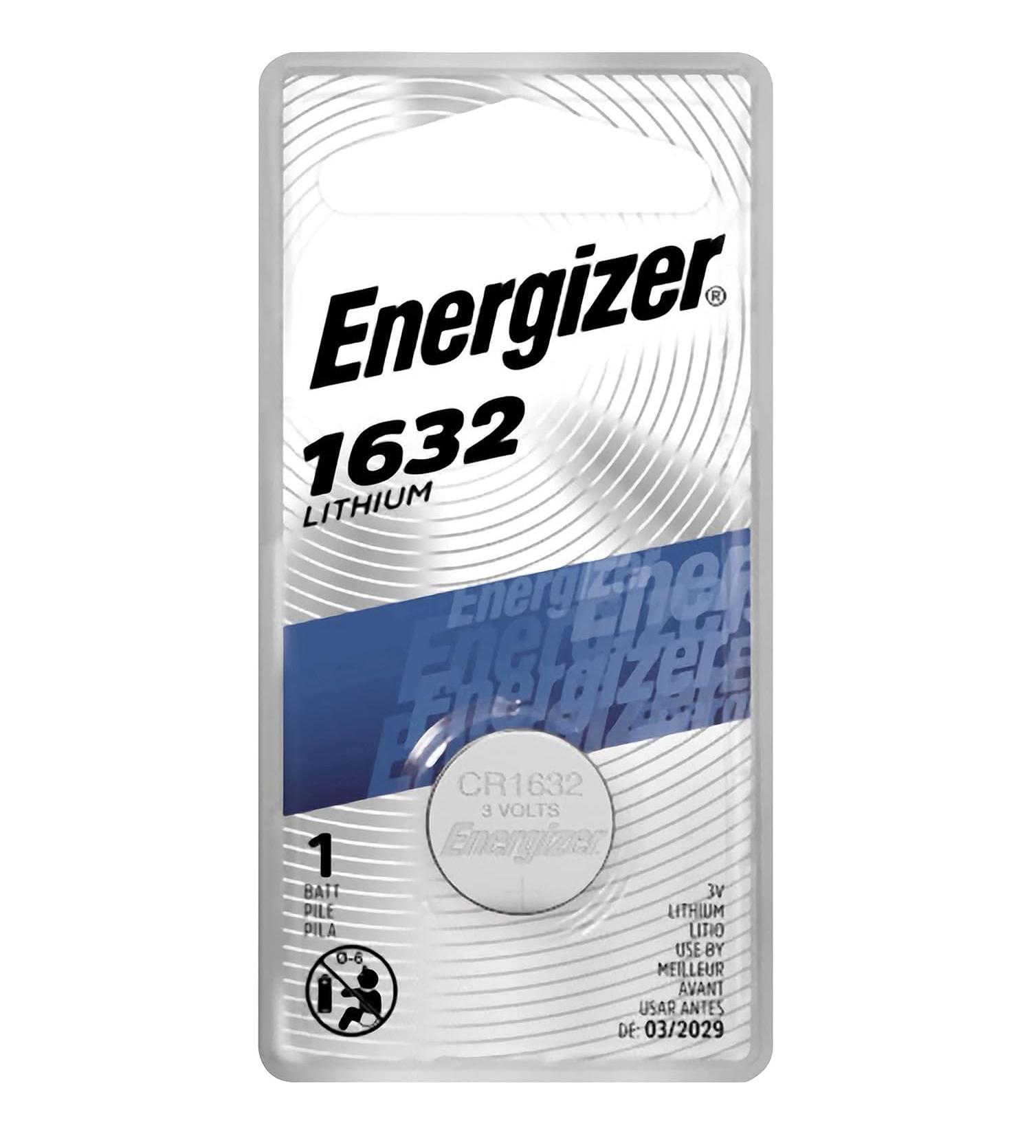 Energizer CR1632 Coin Battery - Reliable Power for Devices | International Shipping Available - Buy Online on GoSupps.com