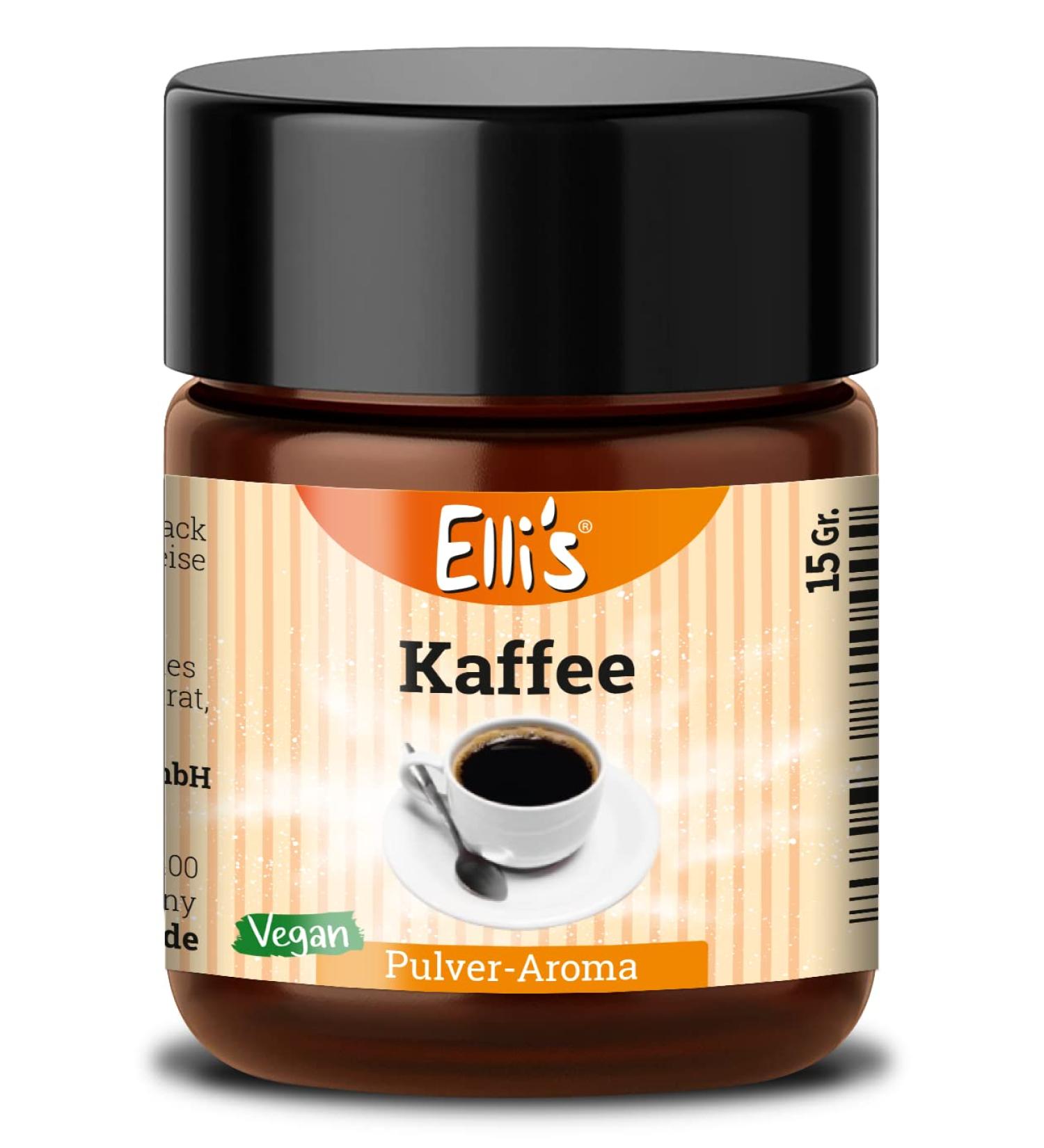 Ellis Aromas Coffee Powder - Vegan & Low-Calorie Food Aroma for Baking & Cooking | 10g - Buy Online on GoSupps.com