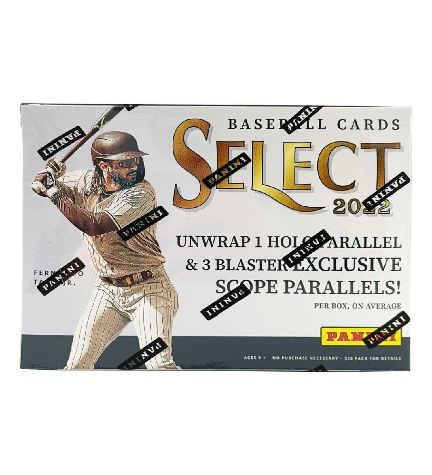 2022 Panini Select Baseball BLASTER box (3 packs/bx)