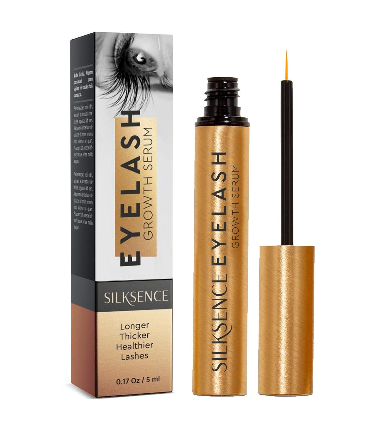 Lash Enhancing Serum for Women - Boost Thicker Fuller Longer Eyelashes | 5 ml Metallic | International Shipping Available - Buy Online on GoSupps.com