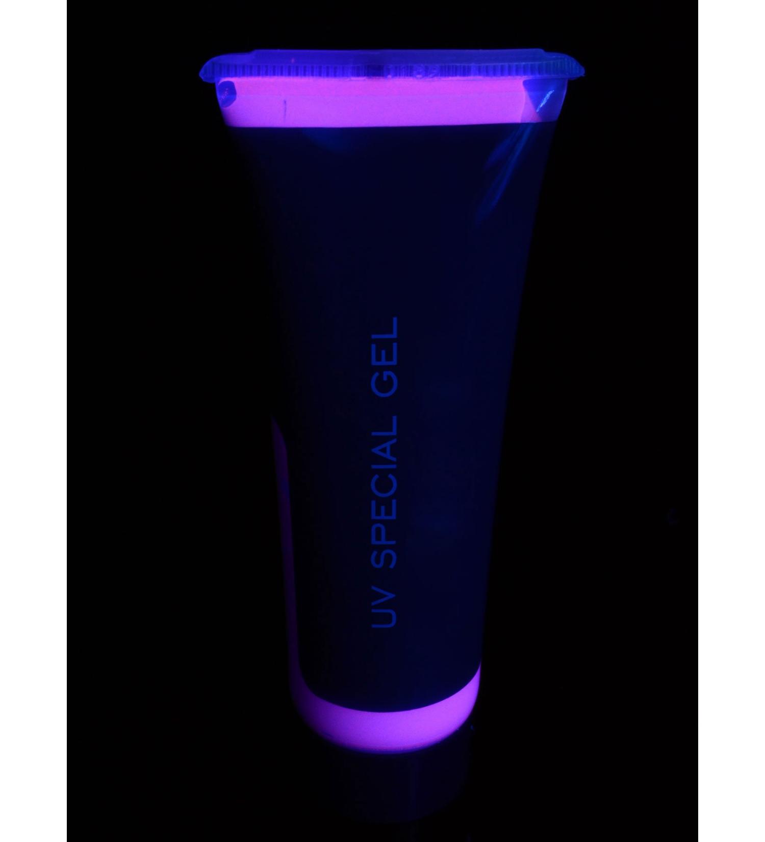 50ml Blacklight Aqua Make-up Effect Color Gel Neon Violet