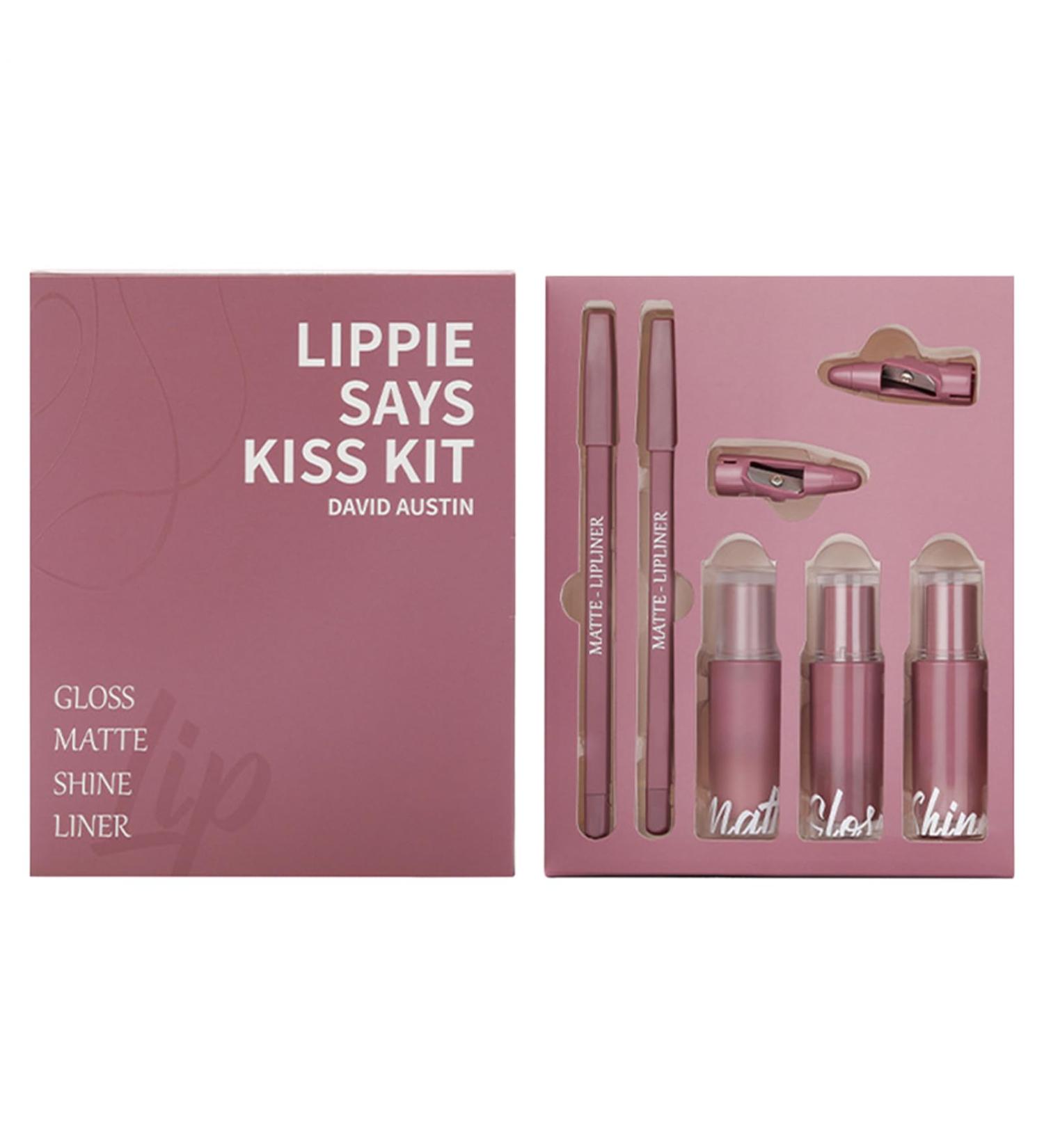  wiroouia Lip Collection | Waterproof Lip Pencil - Glossy - For Shopping Travel Business Trips Stage Dates Gatherings Vacations Girls - Buy Online on GoSupps.com