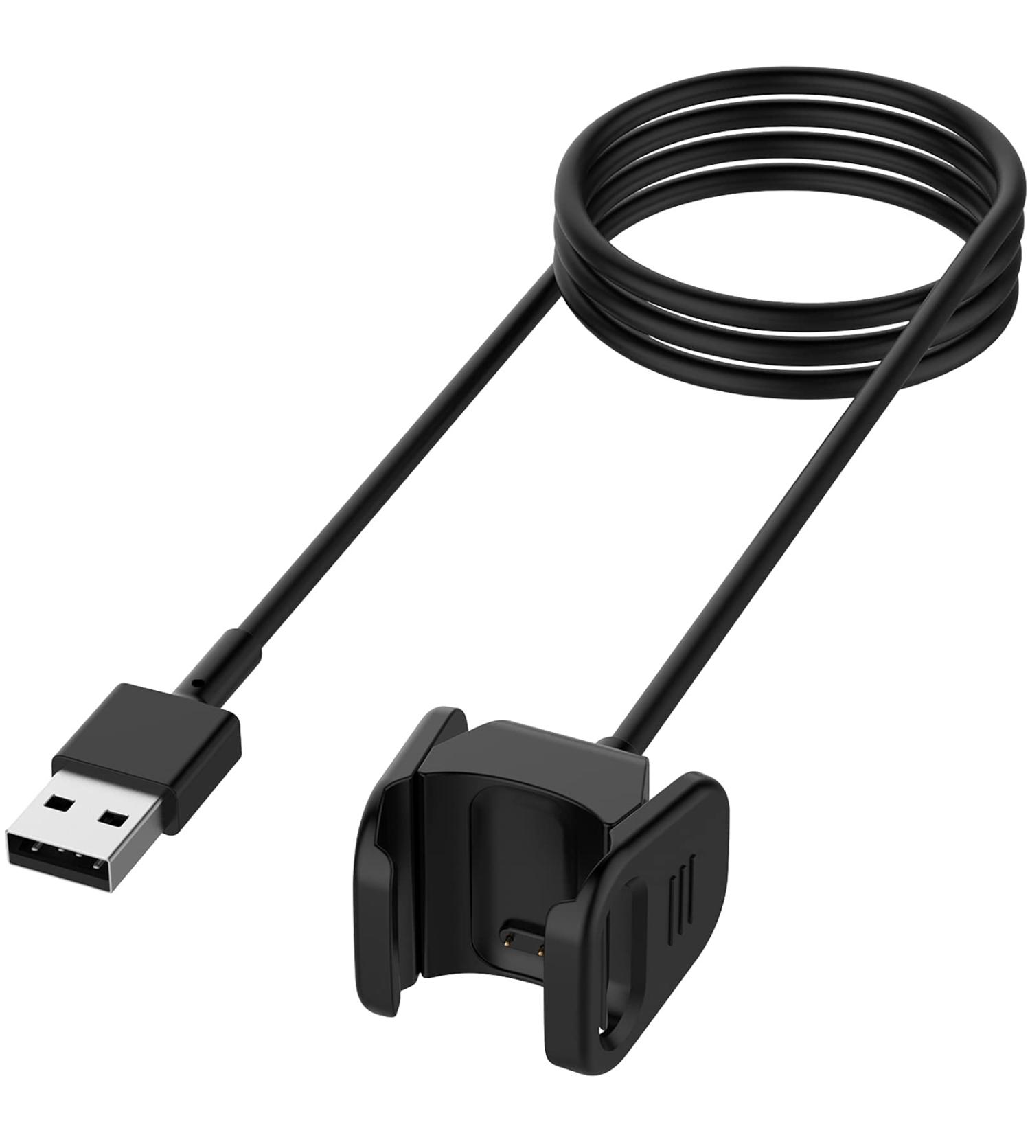 Smartwatch Charger Compatible with Fitbit Charge 4 Charger  1-Pack 3.3Ft Replacement USB Charging Cable Cord Clip Dock Accessories Adapter Charger Cable for Charge 4 Smartwatch(Not for Charge 3) Charge4 1pack - Buy Online on GoSupps.com