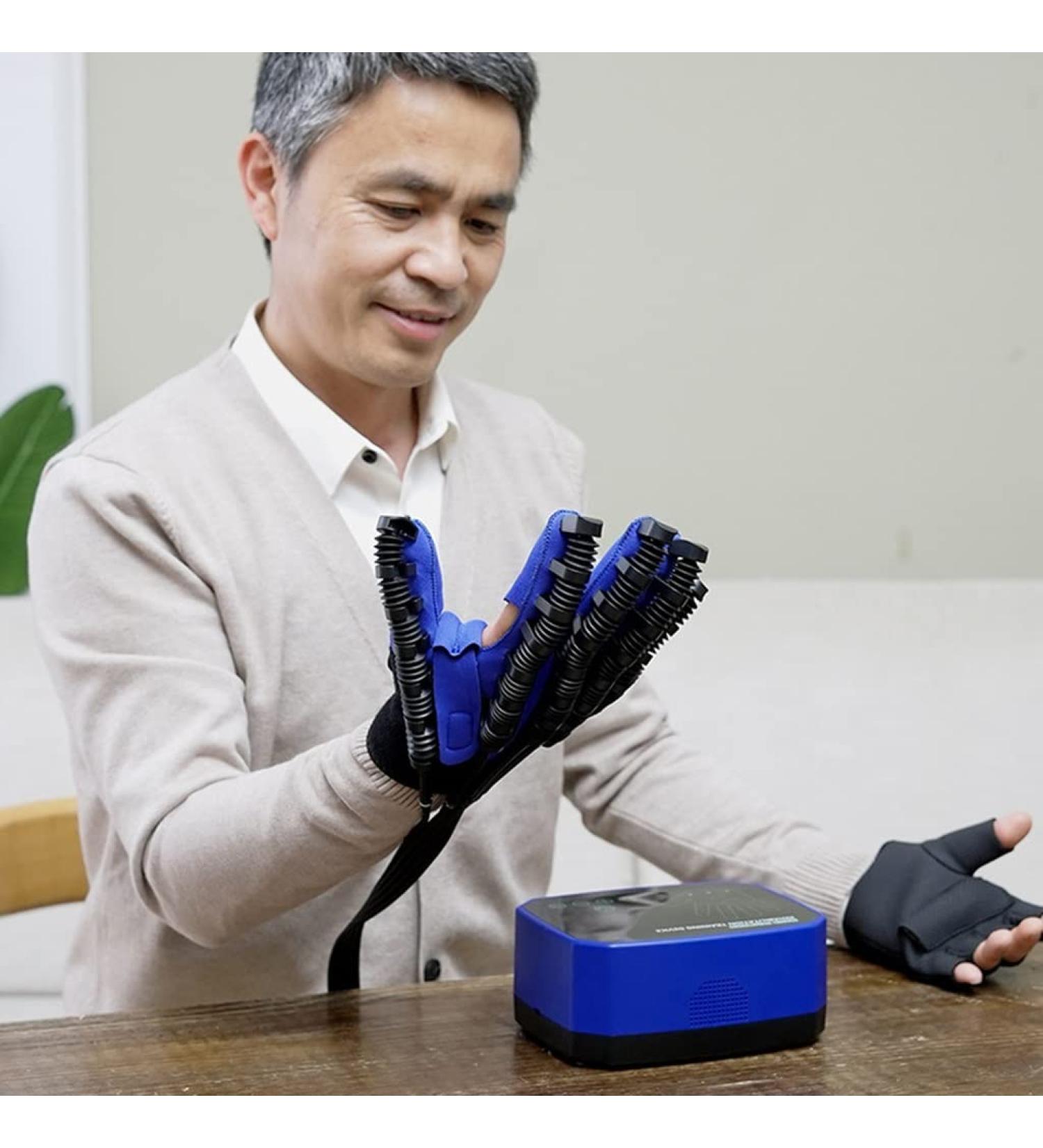 3 Training Modes Rehabilitation Robot Gloves Finger Rehab Training Orthotics Hemiplegia Stroke Arthritis Hand Function Recovery Strength Adjust (Left Hand Medium) - Buy Online on GoSupps.com